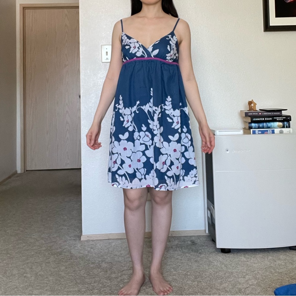AEROPOSTALE, Floral V - Neck Babydoll Dress, Size: XS